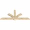 Ekena Millwork Redmond Rough Sawn Timber Gable Bracket, Douglas Fir, 96"W x 44"H x 4"D x 6"F, 11/12 Pitch GBW096X44X0406RED00RDF - alternate 5